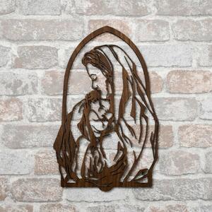 DUBLEZ | Drevený obraz na stenu - Panna Mária