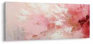 Obraz - Ružový abstrakt (120x50 cm)