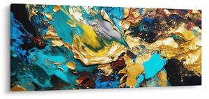 Obraz - Textúrovaná olejomaľba (120x50 cm)