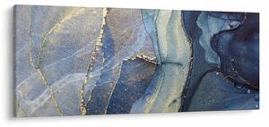 Obraz - Abstrakcia alkoholovým atramentom (120x50 cm)
