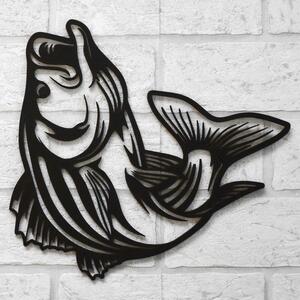 DUBLEZ | Drevený obraz ryby na stenu - Ostriež