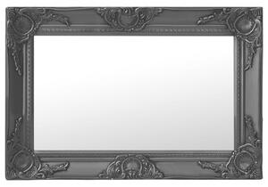 Nástenné zrkadlo v barokovom štýle 60x40 cm čierne