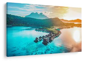 Obraz - Bora Bora (90x60 cm)