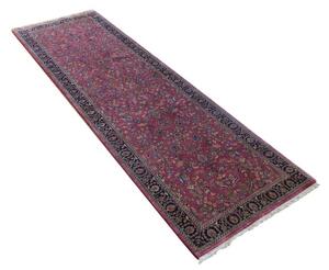 Ručne tkaný behúň koberec Jammu ass rot 0,80 x 2,50 m