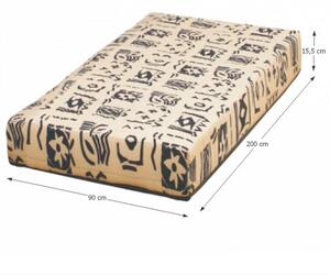 Pružinový matrac Vitro 200x90 cm. Ľahký, kvalitný, pružný a priedušný matrac s bonellovými pružinami. 751825