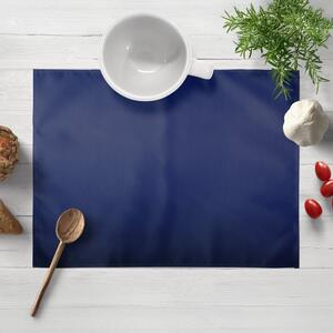 Biante Saténové prestieranie na stôl polyesterový Satén LUX-039 Námornícka modrá 30x40 cm