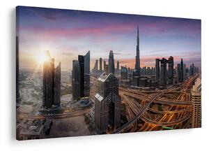 Obraz - Panorama Dubaja (90x60 cm)