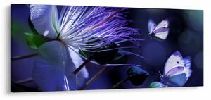 Obraz - Tropický kvet (120x50 cm)