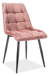 Jedálenská stolička Charlie (ružová + čierna). Vlastná spoľahlivá doprava až k Vám domov. 1050300