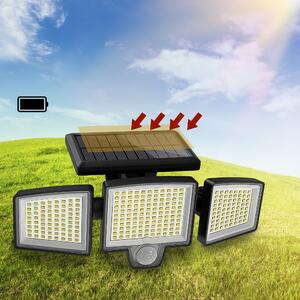 Bluegarden, LED solárna lampa so senzorom pohybu 7W 6500K P60262, OGR-08398
