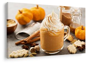 Obraz - Tekvicové latte (90x60 cm)