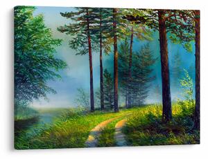 Obraz - Olejomaľba krajiny (70x50 cm)