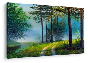 Obraz - Olejomaľba krajiny (90x60 cm)