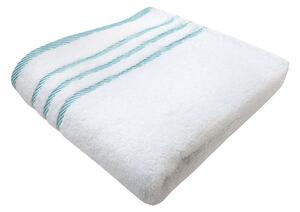 UTERÁK NA RUKY, 30/50 cm, biela, petrolejová Esposa - Kúpeľňový textil