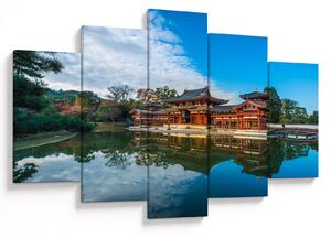 Obraz - Chrám Byodo-in, Japonsko (150x105 cm)