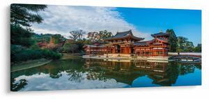 Obraz - Chrám Byodo-in, Japonsko (120x50 cm)