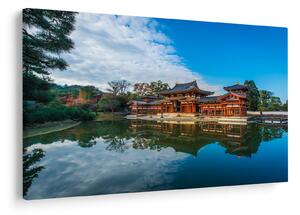 Obraz - Chrám Byodo-in, Japonsko (90x60 cm)