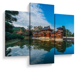 Obraz - Chrám Byodo-in, Japonsko (90x60 cm)