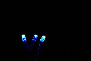 Nexos 818 Vianočné LED osvetlenie 4,5 m - modré, 30 diód