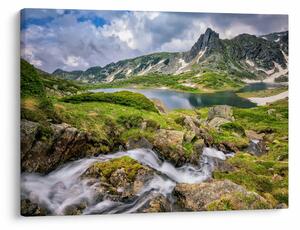 Obraz - Pohľad na horu Rila (70x50 cm)