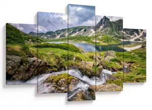 Obraz - Pohľad na horu Rila (150x105 cm)