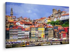 Obraz - Ribeira, Portugalsko (90x60 cm)