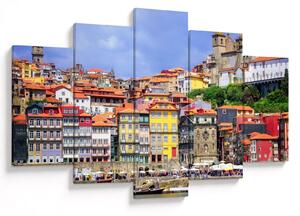 Obraz - Ribeira, Portugalsko (150x105 cm)
