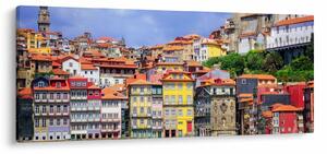 Obraz - Ribeira, Portugalsko (120x50 cm)