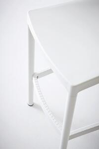 GABER - Barová stolička PANAMA B - vysoká, biela