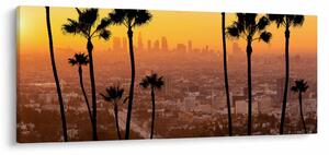 Obraz - Panorama Los Angeles (120x50 cm)