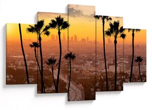 Obraz - Panorama Los Angeles (150x105 cm)