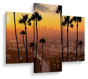 Obraz - Panorama Los Angeles (90x60 cm)