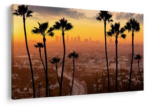 Obraz - Panorama Los Angeles (90x60 cm)