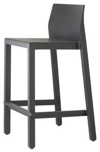 SCAB - Barová stolička KATE nízka - antracitová