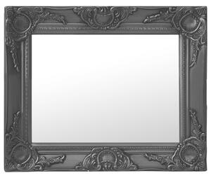 Nástenné zrkadlo v barokovom štýle 50x40 cm čierne