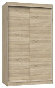 TP Living Šatníková skriňa IGA II 120 cm dub sonoma