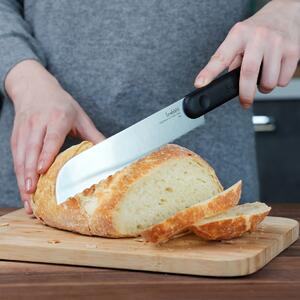 Nôž na chleba Trebonn čierny 20 cm