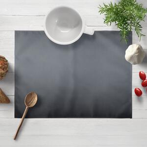Biante Saténové prestieranie na stôl polyesterový Satén LUX-049 Antracitovo sivé 30x40 cm