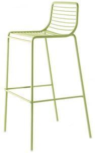 SCAB - Vysoká barová stolička SUMMER - zelená