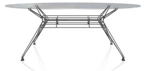 BONTEMPI - Vonkajší oválny stôl SANDER, 200/250x106/116 cm