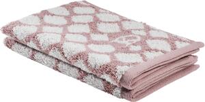 UTERÁK PRE HOSTÍ, 30/50 cm, sivá, ružová Dieter Knoll - Kúpeľňový textil