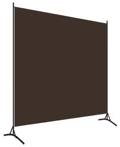 1-panelový paraván hnedý 175x180 cm