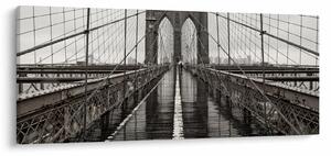 Obraz - Brooklynský most (120x50 cm)