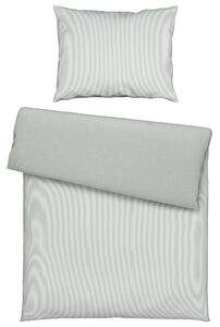 OBOJSTRANNÁ POSTEĽNÁ BIELIZEŇ, flanel, zelená, biela, 140/200 cm Esposa - Obliečky & plachty