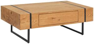 KONFERENČNÝ STOLÍK, prírodná farba, čierna, drevo, kov, kompozitné drevo, 110/70/40 cm MID.YOU - Online Only zostavy, Online Only