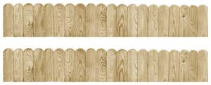 Trávnikové lemy 2ks 120 cm impregnované borovicové drevo