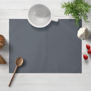 Biante Dekoračné prestieranie na stôl Rongo RG-017 Tmavo sivé 30x40 cm