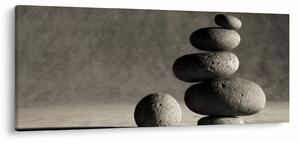 Obraz - Šedé kamene (120x50 cm)