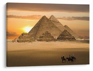 Obraz - Pyramídy (70x50 cm)
