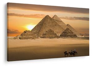 Obraz - Pyramídy (90x60 cm)